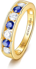 Sterling Silver Moissanite Ring