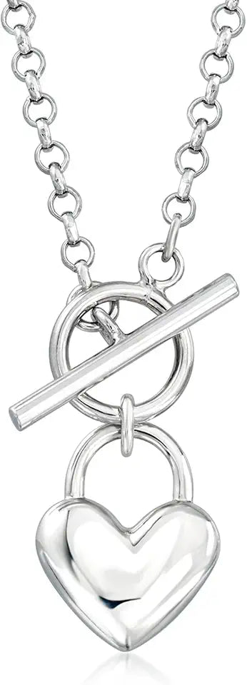 Sterling Silver Heart Necklace