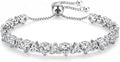Sterling Silver Moissanite Tennis Bracelet