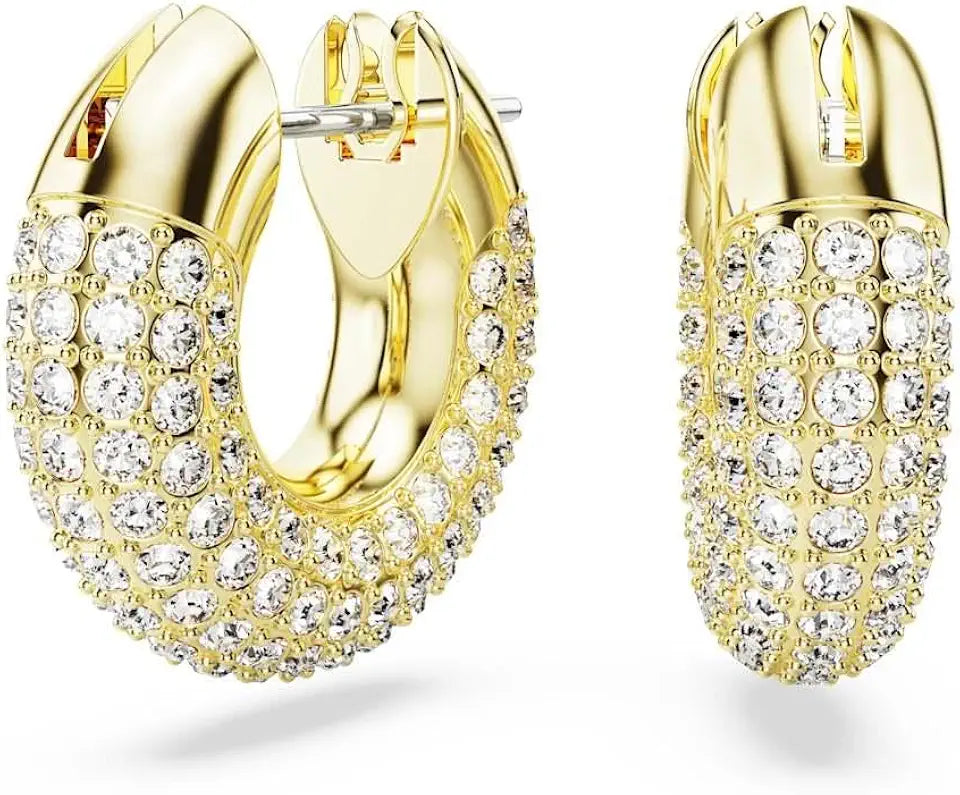 Gold-Tone Hoop Earrings