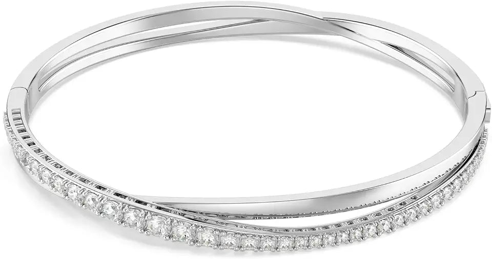 Rose Gold-Tone Crystal Bracelet