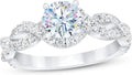Moissanite Engagement Ring