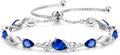 Teardrop Birthstone Tennis Bracelet