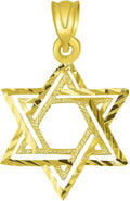 Gold-Tone Star Pendant