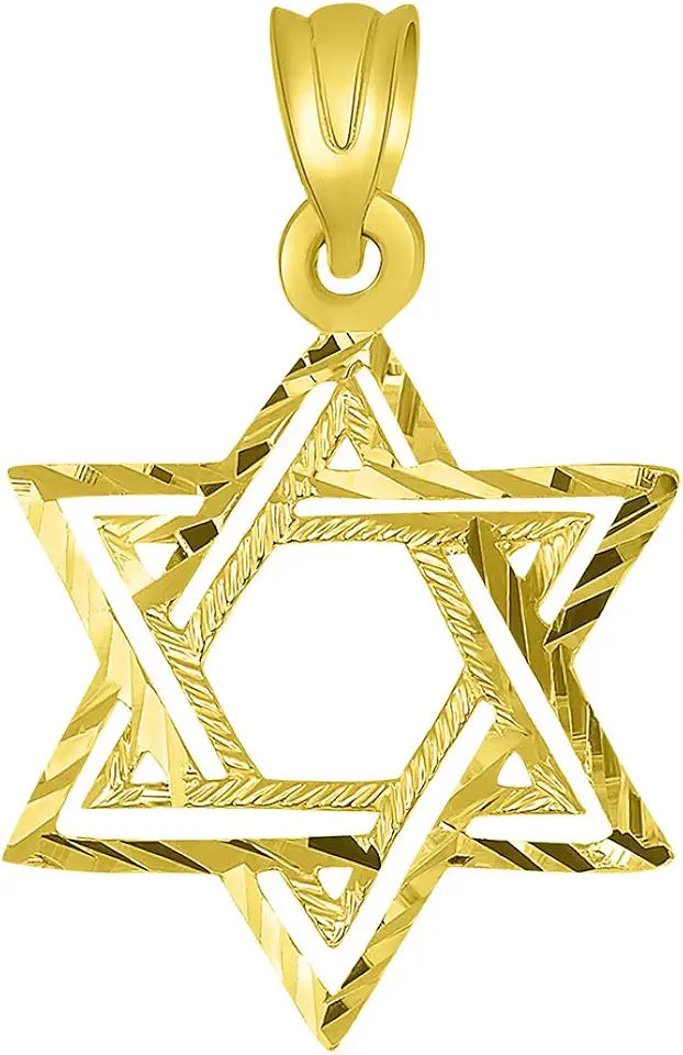 Gold-Tone Star Pendant