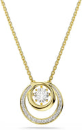 Gold-Tone Round Pendant