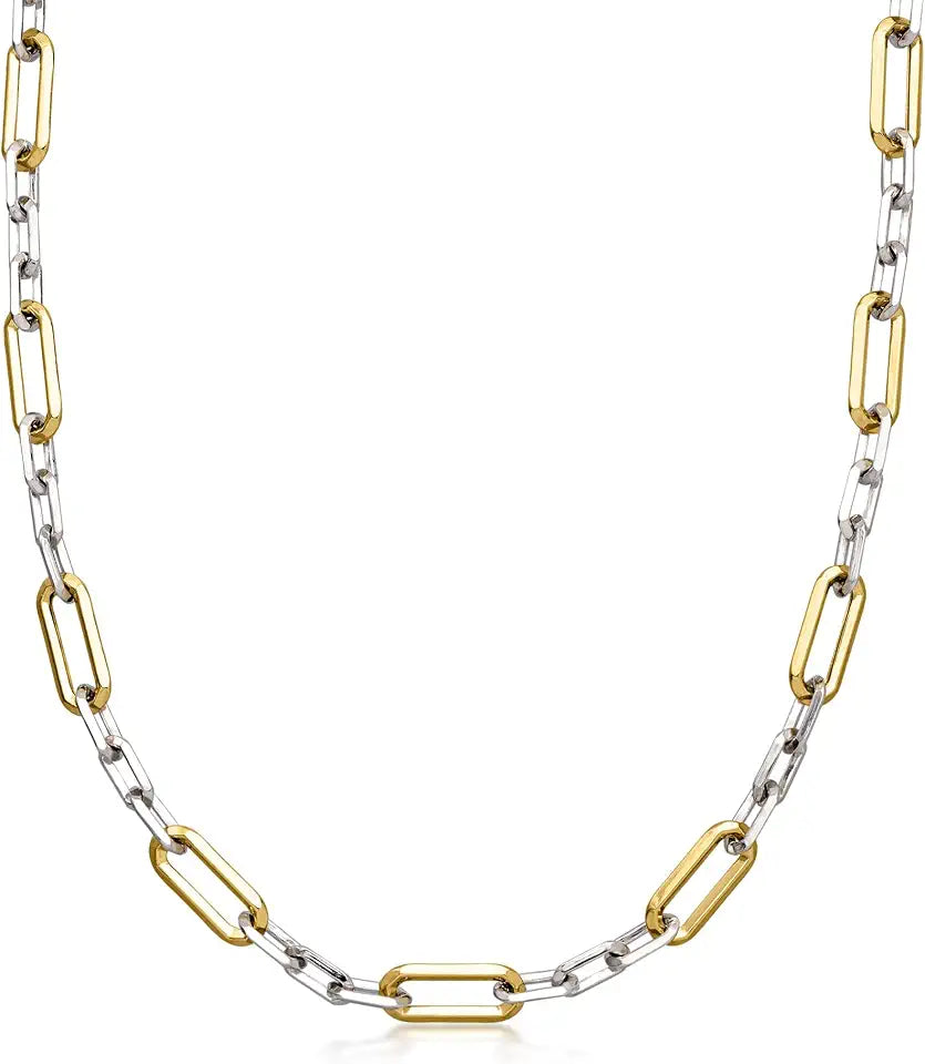 Gold-Tone Sterling Silver Necklace