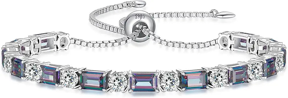 Sterling Silver Tennis Bracelet