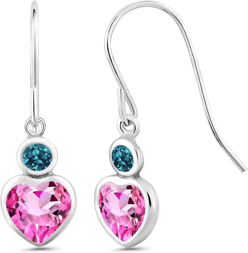 Gold-Tone Topaz Earrings