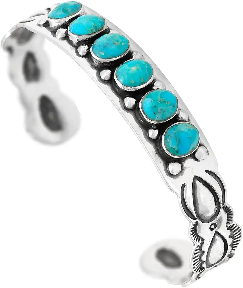 Sterling Silver Turquoise Bracelet
