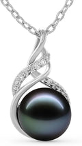 Black Pearl Necklace