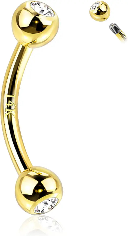 Gold-Tone Body Jewelry