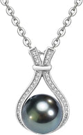 Black Pearl Necklace