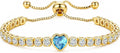 Gold-Tone Tennis Bracelet