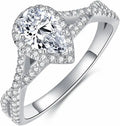 Moissanite Engagement Ring