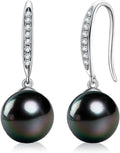 Black Pearl Drop Earrings