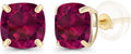 Gold-Tone Birthstone Stud Earrings, 6mm
