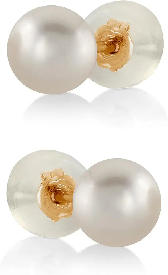 Pearl Stud Earrings