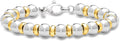 Gold-Tone Sterling Silver Bracelet