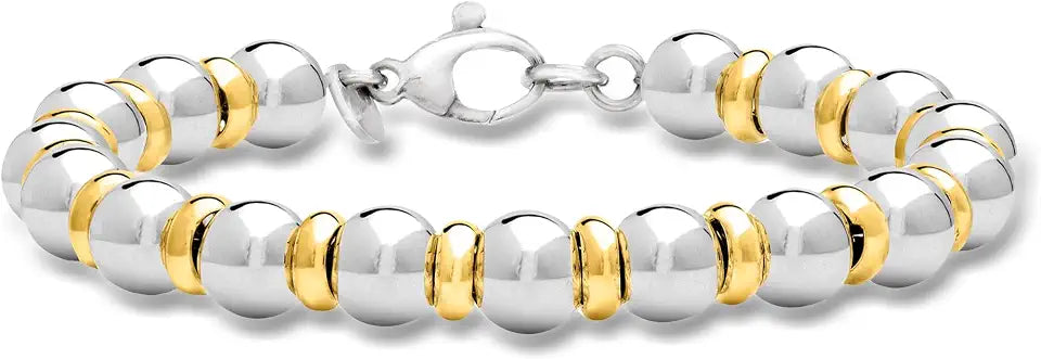 Gold-Tone Sterling Silver Bracelet