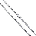 Sterling Silver Square Box Chain Chain