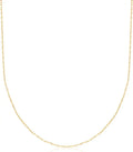 Gold-Tone Rope Necklace, 0.7mm