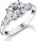 Moissanite Engagement Ring