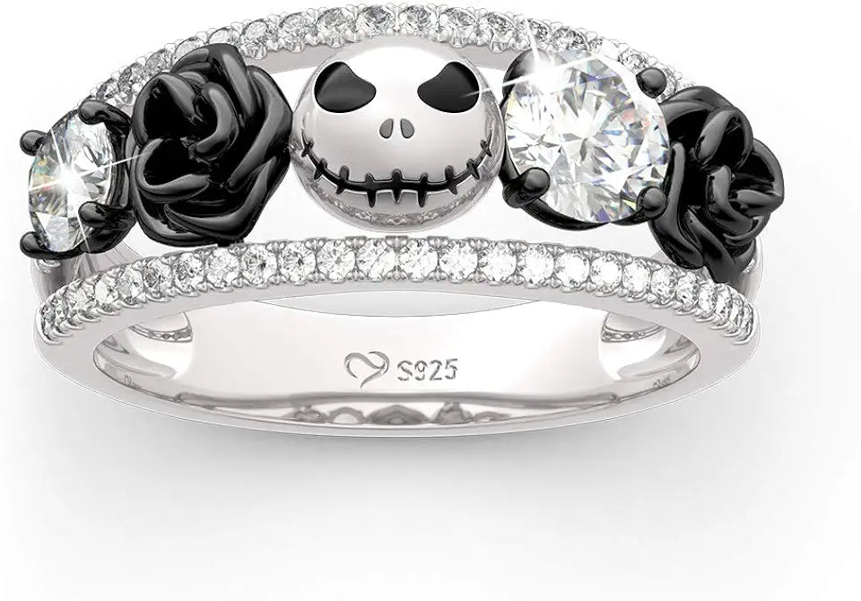 Sterling Silver Floral Wedding Band