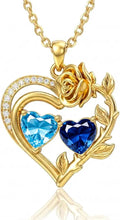 14K Gold-Plated Birthstone Necklace