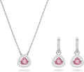 Gold-Tone Crystal Jewelry Set