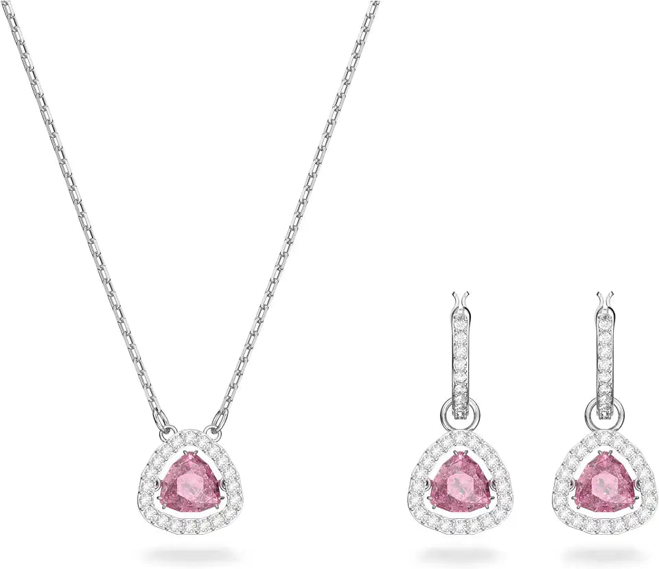 Gold-Tone Crystal Jewelry Set