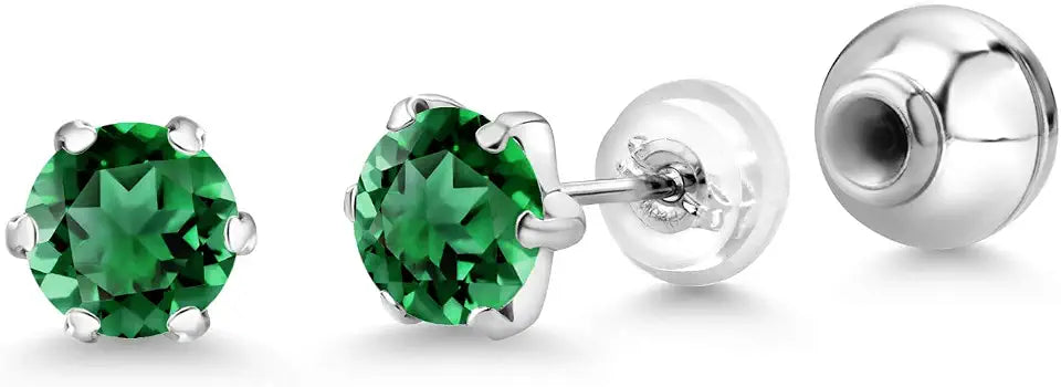 Birthstone Stud Earrings