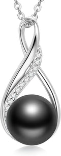 Black Pearl Necklace