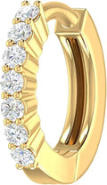 Gold-Tone Hoop Jewelry Piece