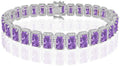 Gold-Tone Tennis Solitaire Bracelet