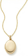 Oval Locket Necklace