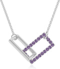 Gold-Tone Birthstone Necklace