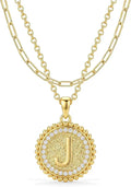 Initial Layered Necklace