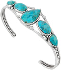 Sterling Silver Turquoise Bracelet