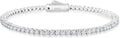 Sterling Silver Moissanite Tennis Bracelet