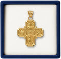 Gold-Tone Cross Necklace
