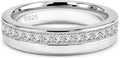 Sterling Silver Moissanite Ring