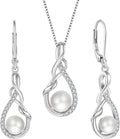 Sterling Silver Freshwater Pearl Jewelry Set