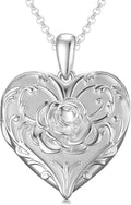 Gold-Tone Locket Sunflower Necklace