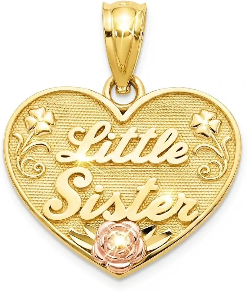 Gold-Tone Heart Charm