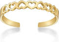Gold-Tone Heart Ring, 3 mm