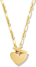Gold-Tone Heart Necklace