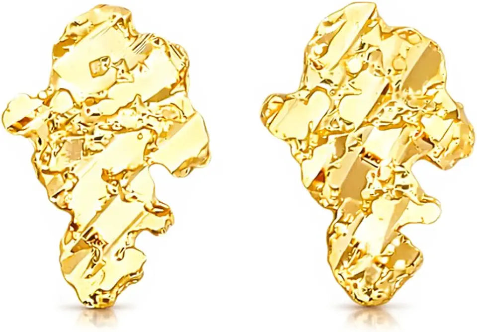 Gold-Tone Earrings, 14 mm