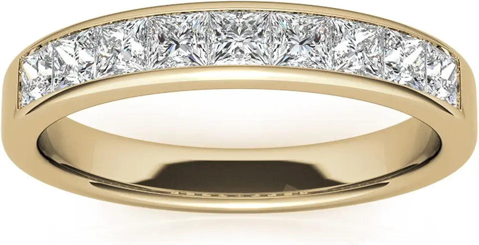 Sterling Silver Moissanite Ring