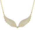 Gold-Tone Moissanite Necklace